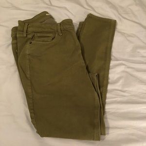Old Navy Olive Green Skinny Rockstar Jeans - Sz 12
